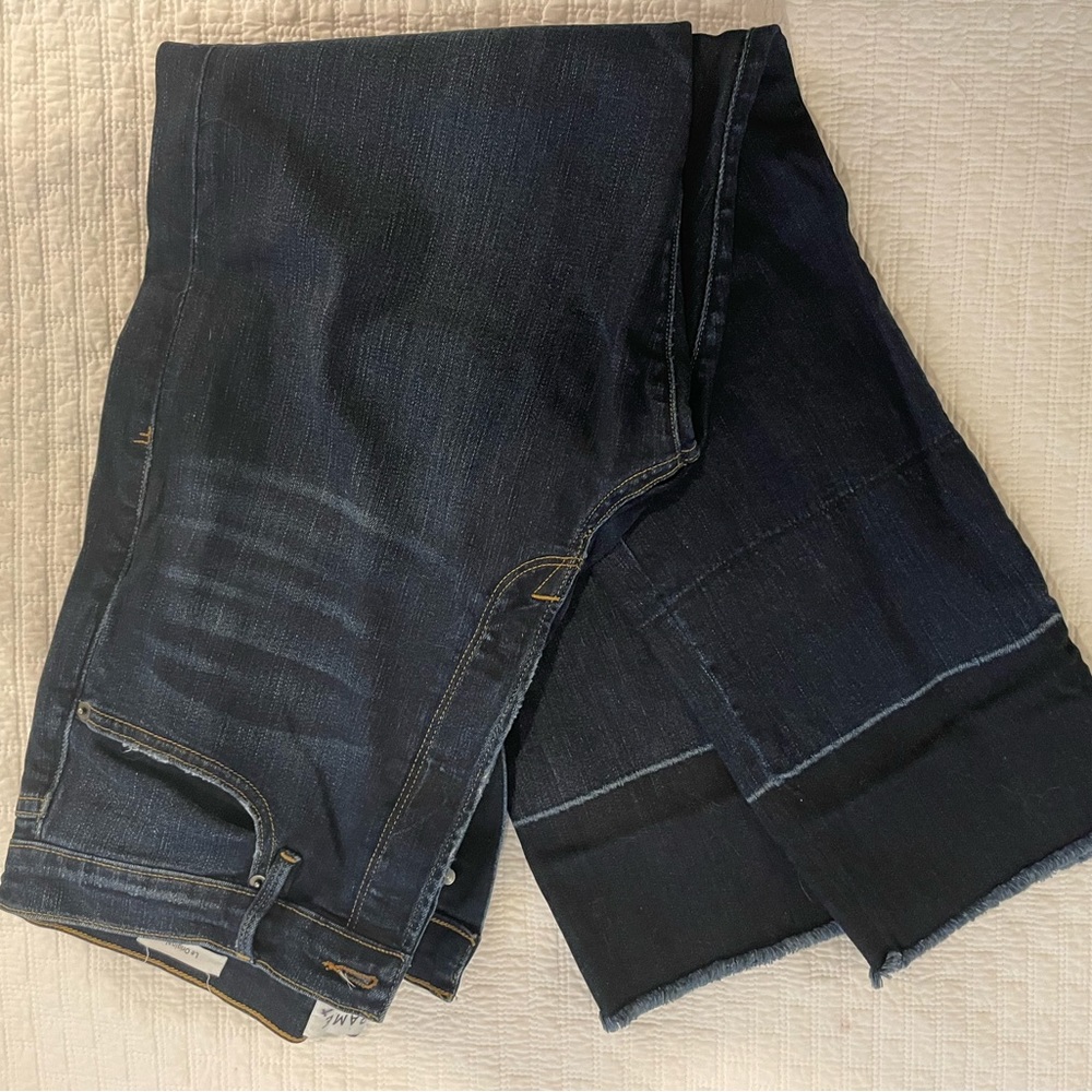 FRAME  le original dark wash jeans
